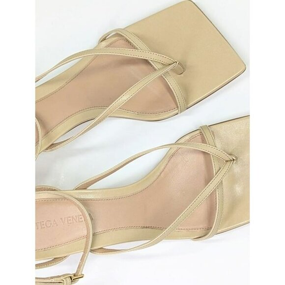 Bottega Veneta Women's Stretch Ankle Strap Kitten Sandals Size 36.5 (MSRP $990) - Picture 8 of 11